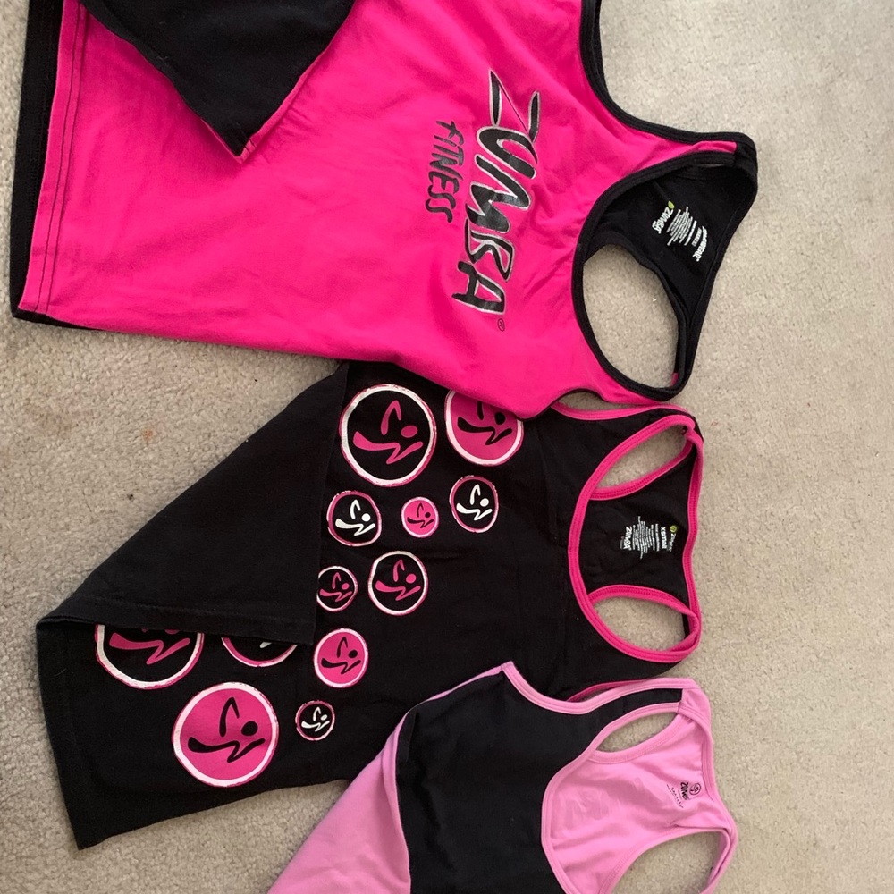 zumba racerbacks .